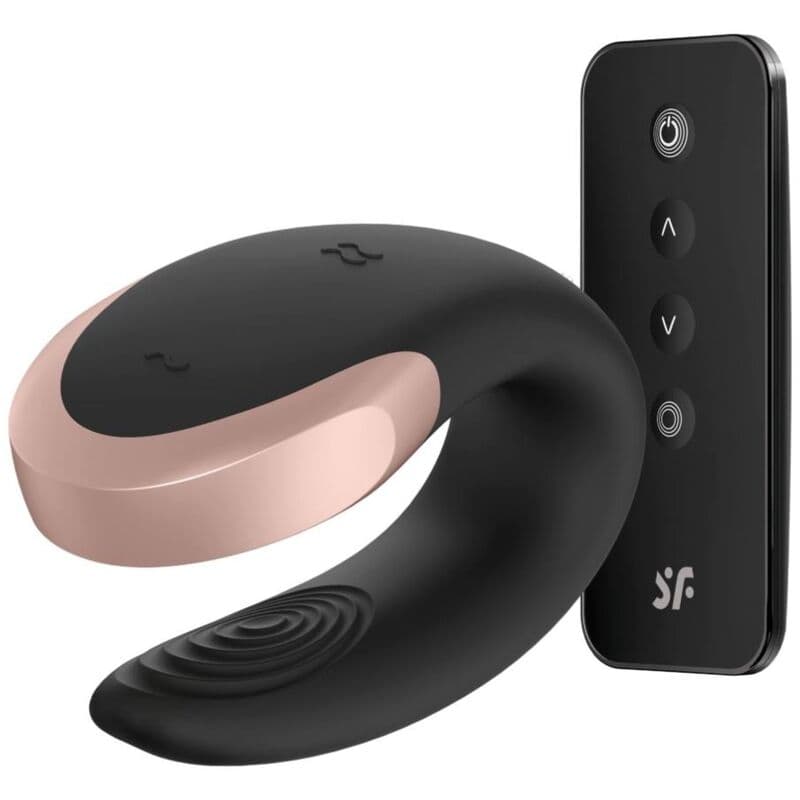 SATISFYER DOUBLE LOVE - SORT - Nautii.dk