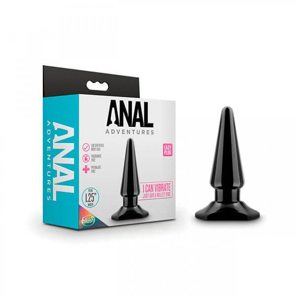 ANAL ADVENTURES - EASY ANAL PLUG TIL BEGYNDERE - Nautii.dk