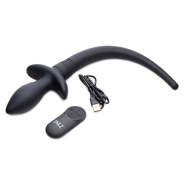 TAILZ - WAGGING AND VIBRATING PUPPY TAIL ANAL PLUG - Nautii.dk