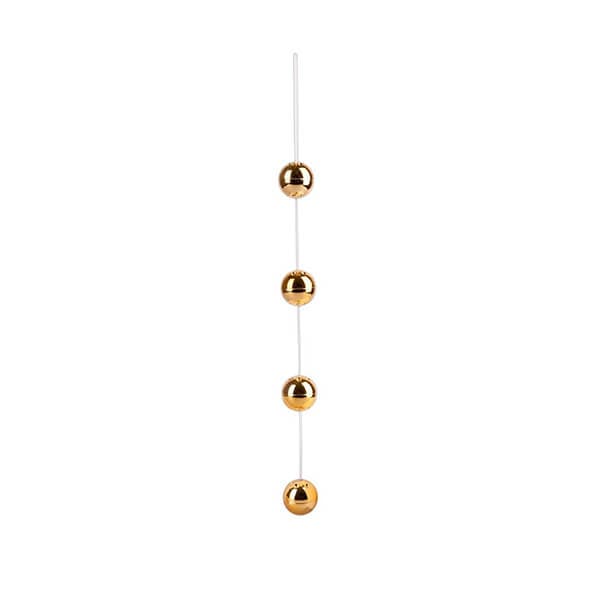 YOU2TOYS - GOLDEN BEADS ANALKUGLER - Nautii.dk