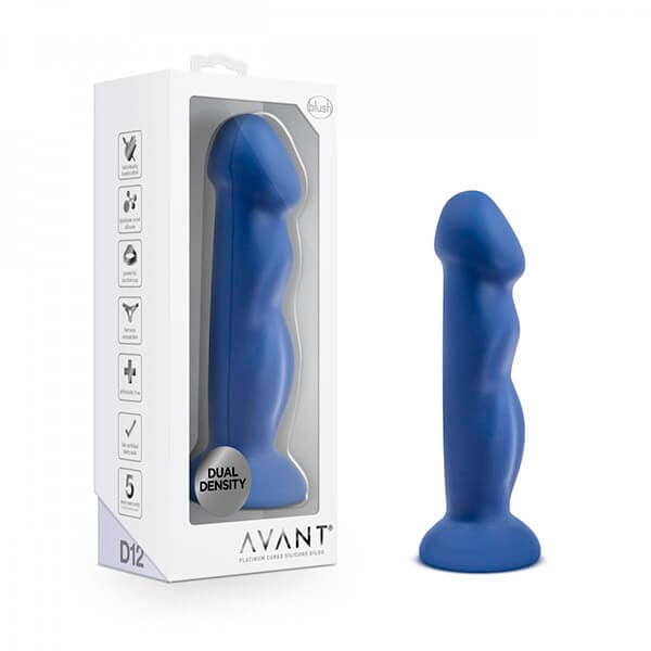 AVANT - PLATINUM SUKO BLØD SILIKONE DILDO 20CM - Nautii.dk