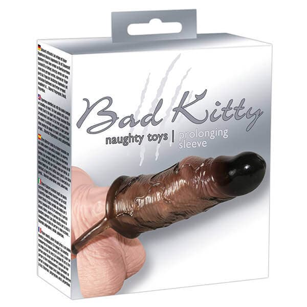 BAD KITTY - PENIS SLEEVE MED PENISRING - Nautii.dk