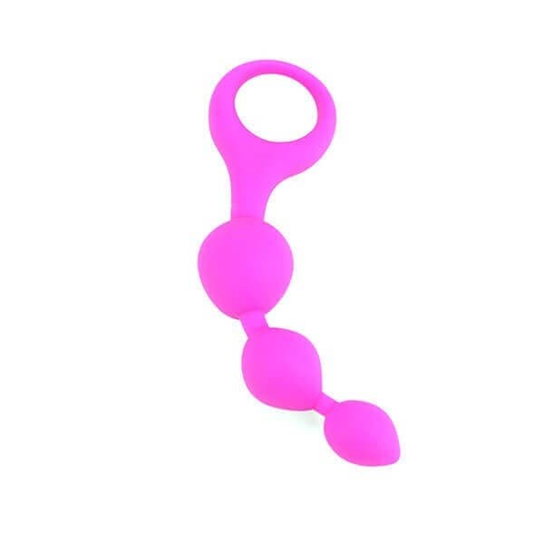 SIMPLEPLEASURE - CAMINE ANAL KÆDE 3 KUGLER LILLA - Nautii.dk