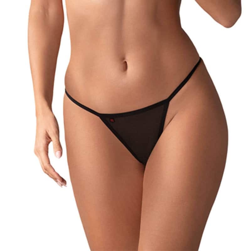 Obsessive Luiza G-Streng Sort - L/XL - Private Play