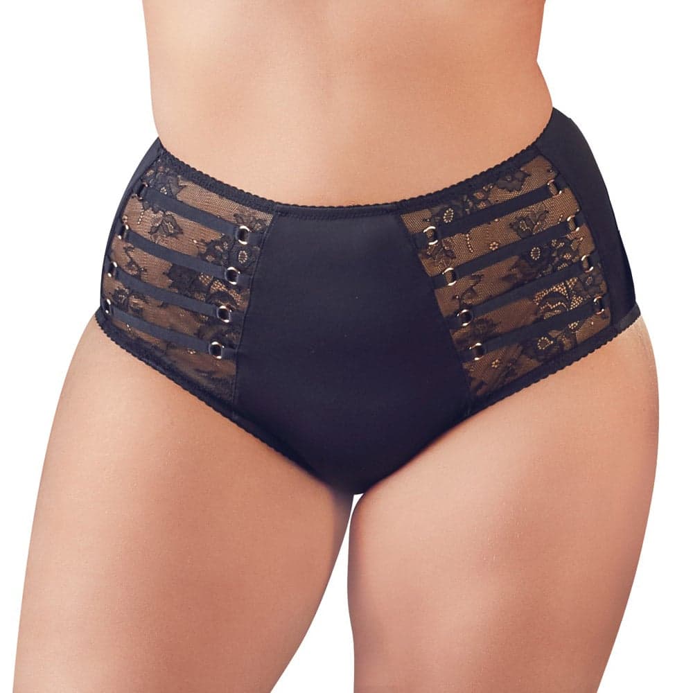 Cottelli Cate Plus Size Trusse Sort - L - Private Play