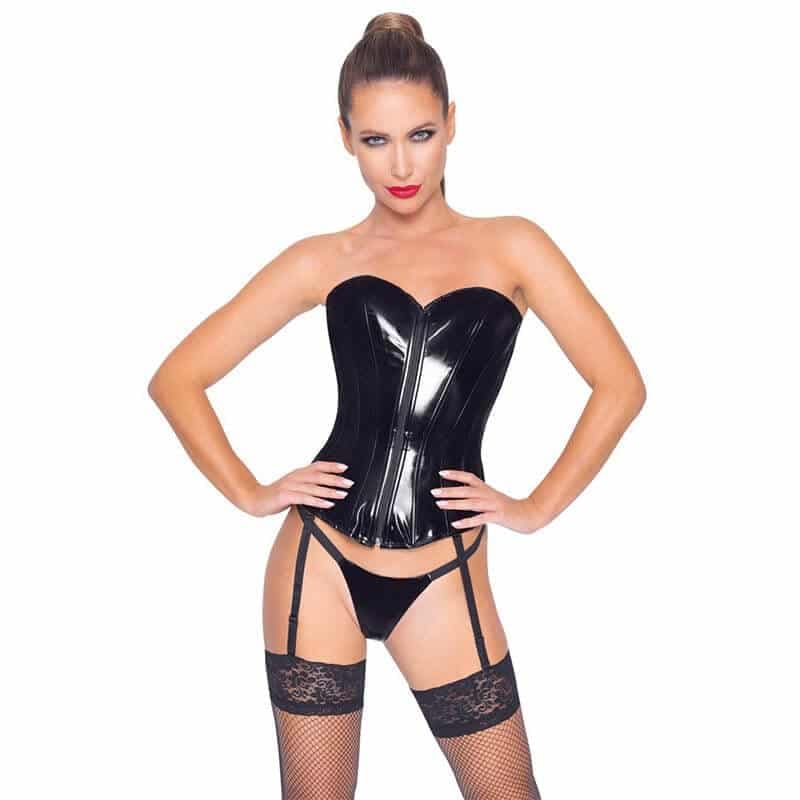 Black Level Irina Lak Korset Sæt Sort - M - Private Play