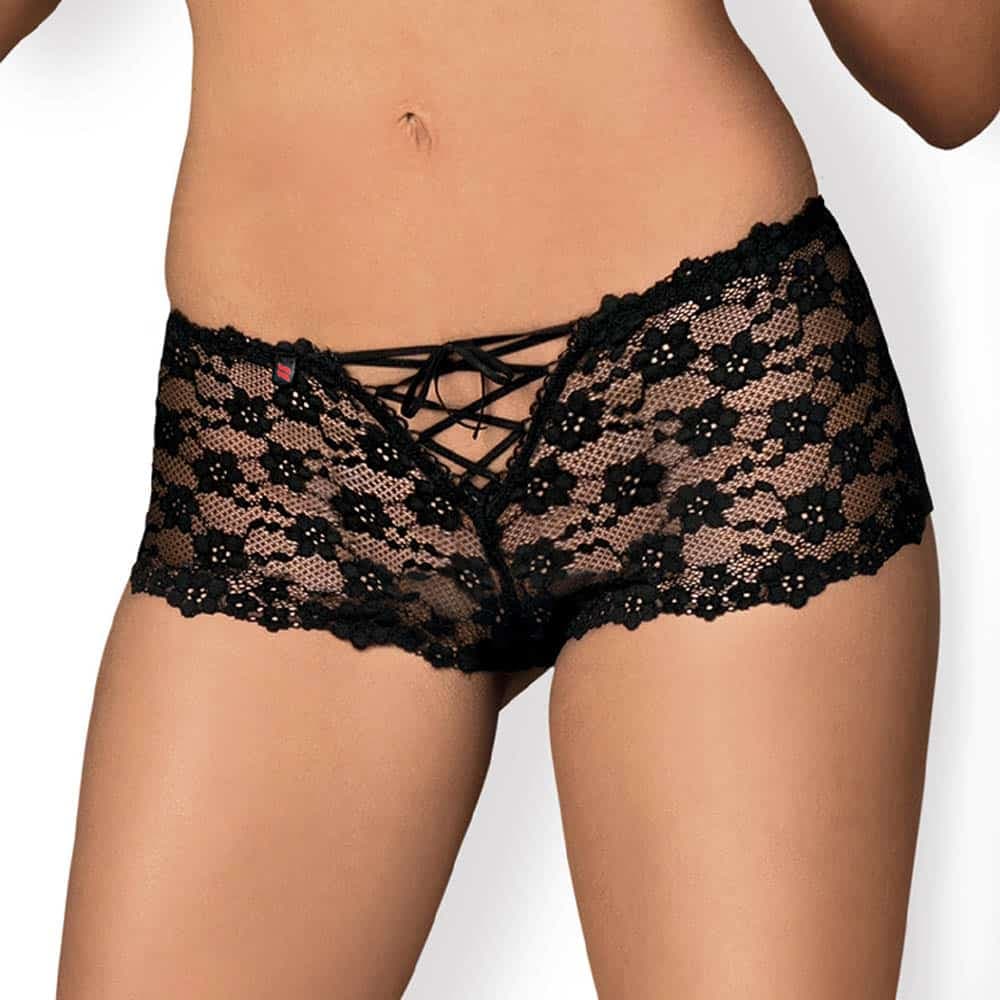Obsessive Letica Hipsters Sort - S/M - Private Play