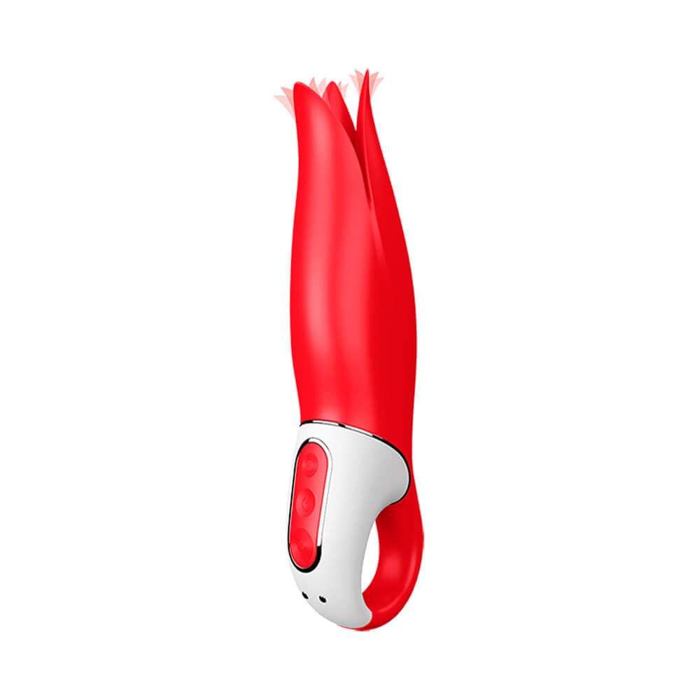 Satisfyer Power Flower Rød - Private Play