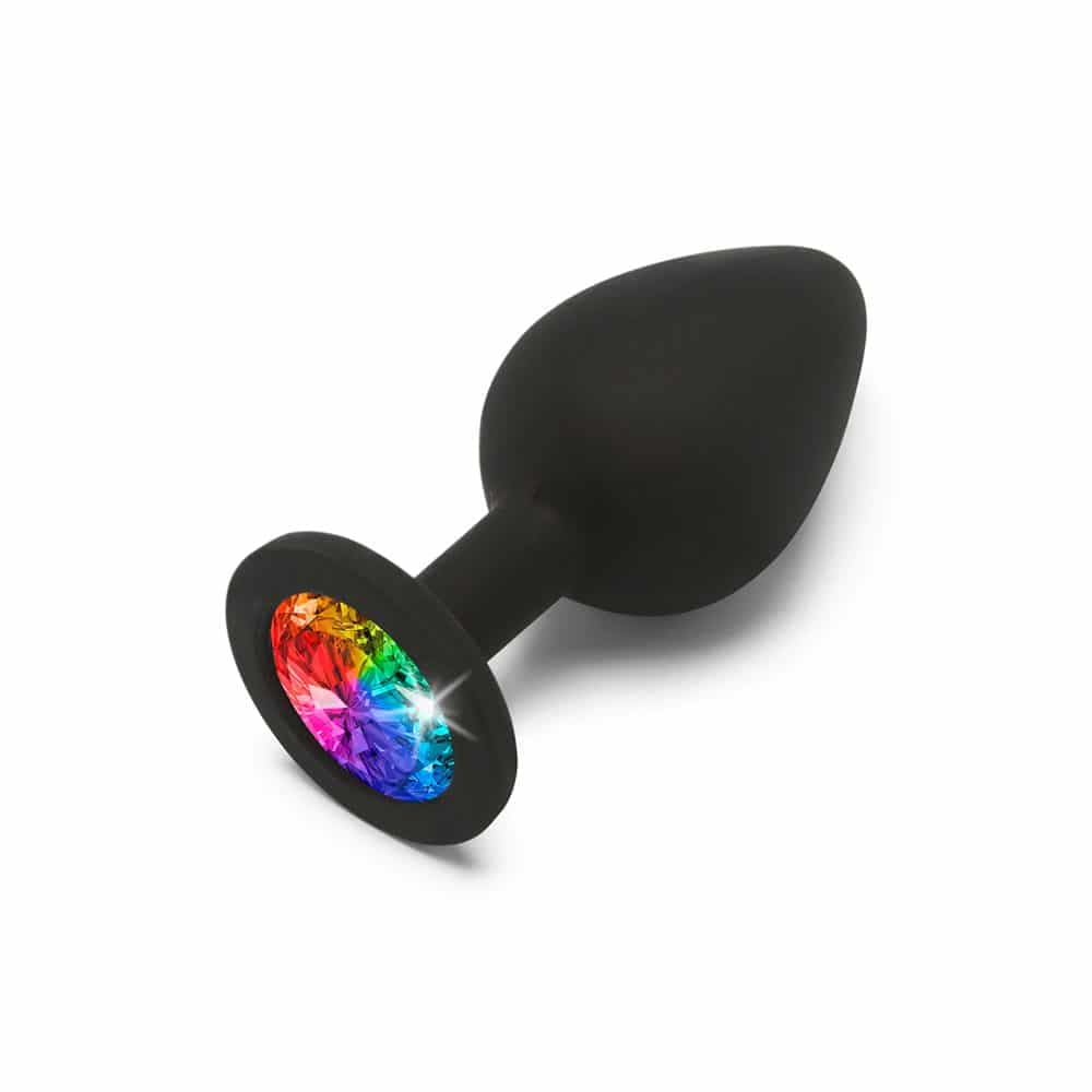 ToyJoy Rainbow Butt Plug Jewel Medium - Private Play