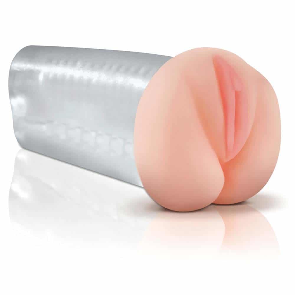 Pipedream Extreme Deluxe See-Thru Pocket Pussy - Private Play
