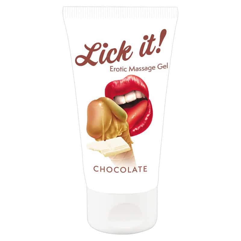 Lick It Erotisk Massage Gel Chokolade - Private Play