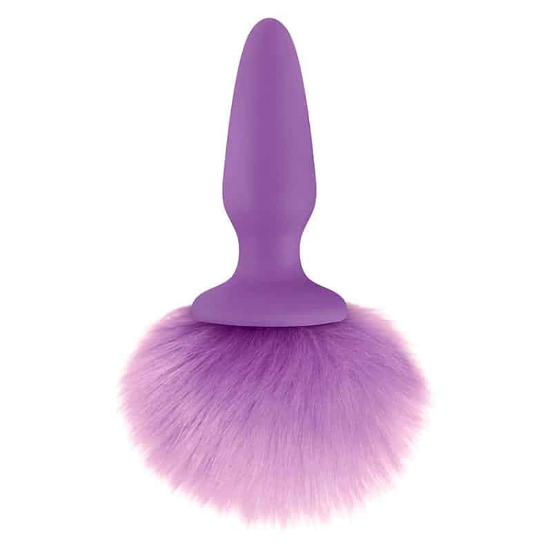 NS Novelties Bunny Tails Buttplug - Lilla - Private Play