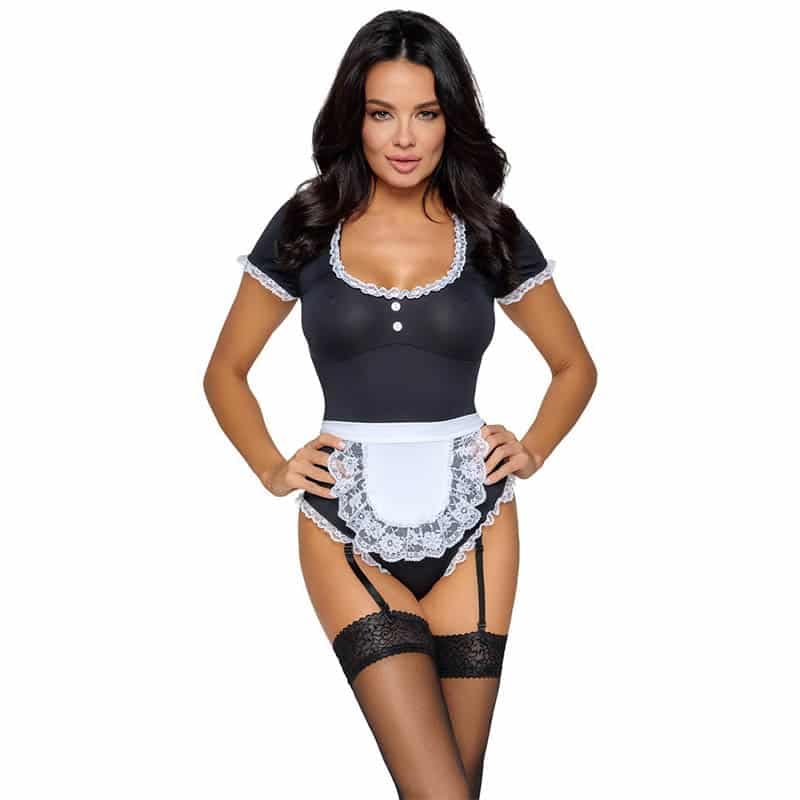 Cottelli Stuepige Kostume Sort - S - Private Play