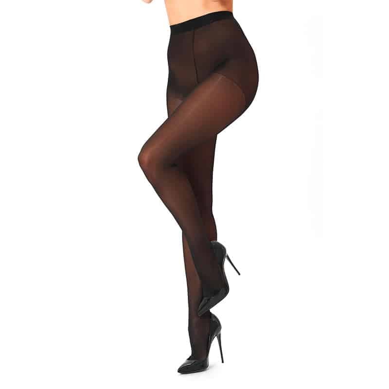 Kotek Polly Strømpebukser Sort - L/XL - Private Play