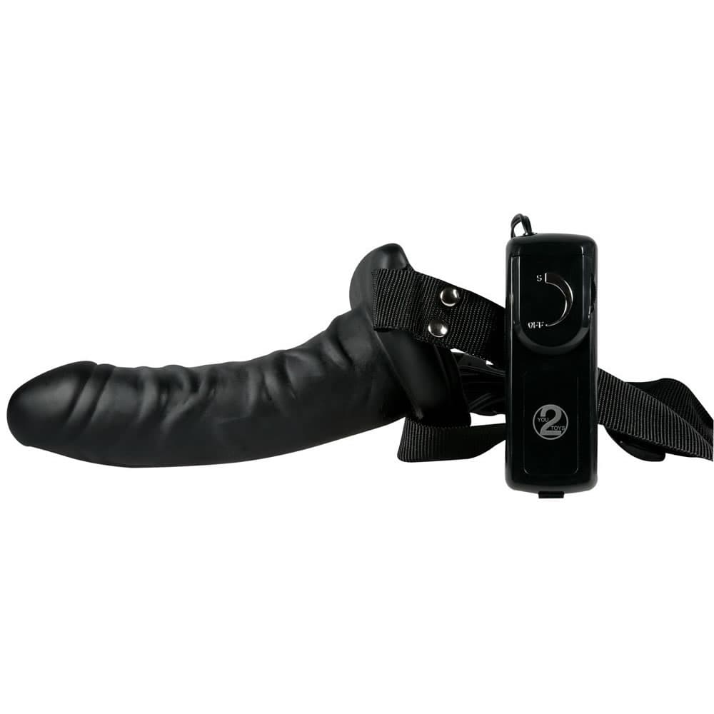 Easy Rider Strap-On Dildo med Vibrator - SMRS.dk