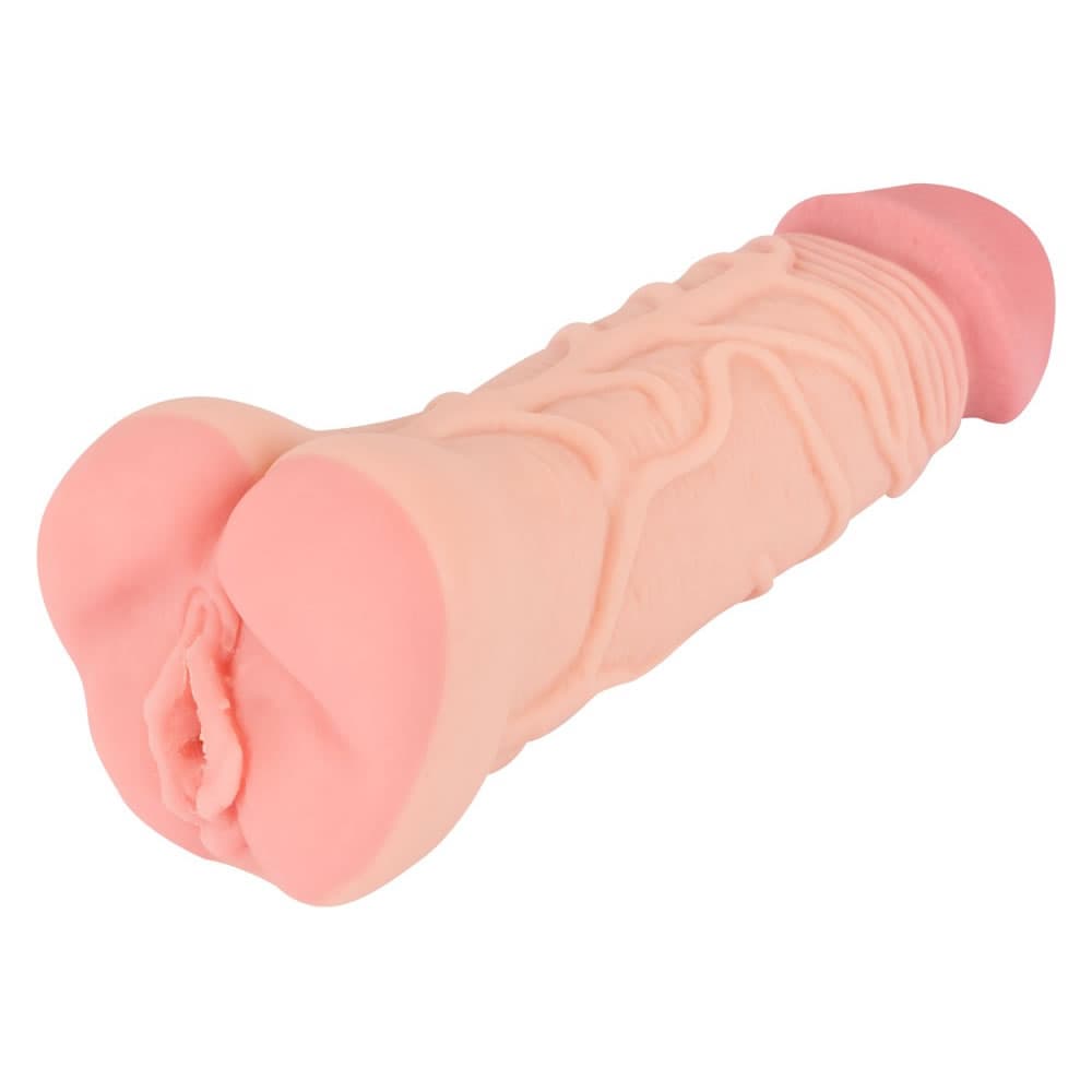 Nature Skin 2-i-1 Penis Hylster og Masturbator - SMRS.dk