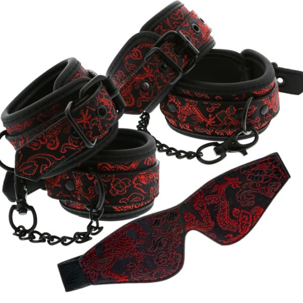 Blaze-pakke med Manchetter og Blindfold - SMRS.dk