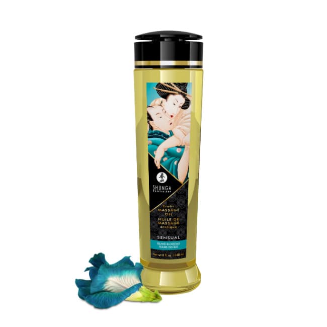 Massageolie Sensual Island Blossom - SMRS.dk