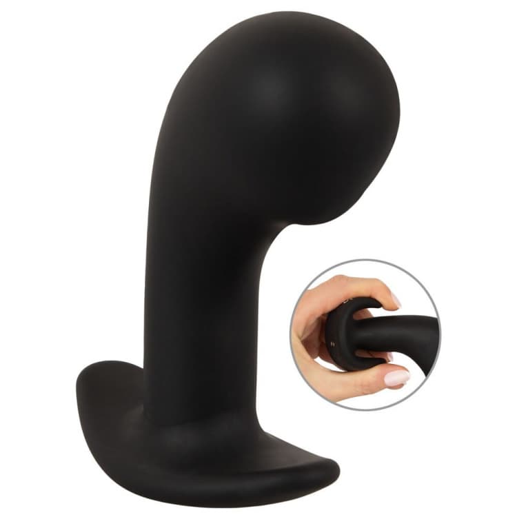 Anos Big Head Prostata Vibrator Anal Plug - SMRS.dk