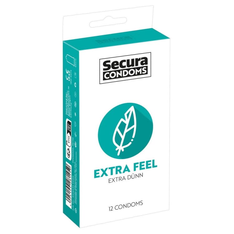 Secura Extra Feel Tynde Kondomer - SMRS.dk