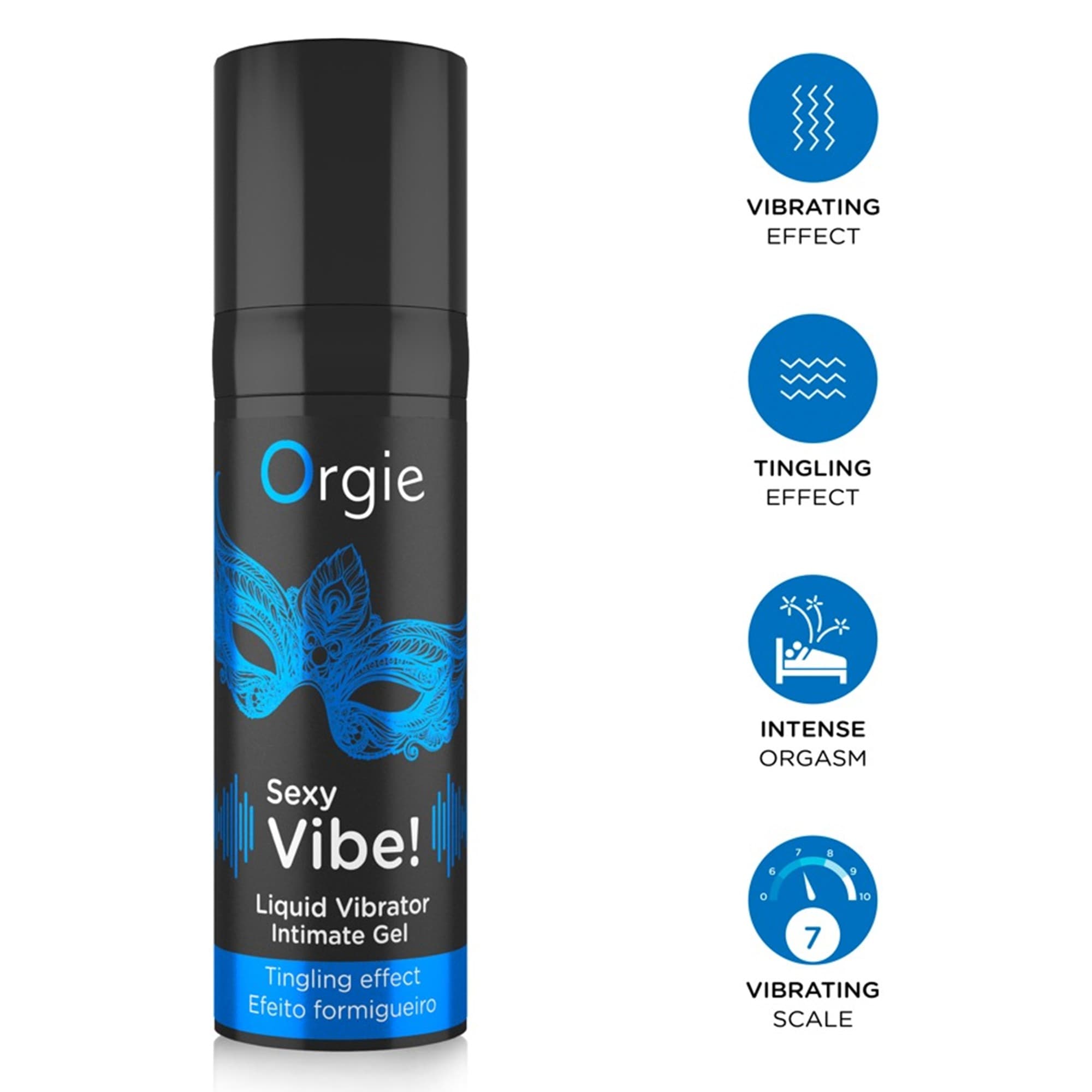 Orgie - Liquid Vibrator - 15ml - Mshop.dk