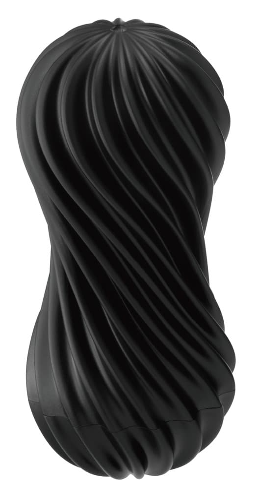 Masturbator "Flex Rocky Black" med sugeeffekt - ORION Erotik Shop
