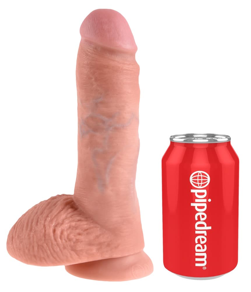 8" Cock with Balls - ORION Erotik Shop