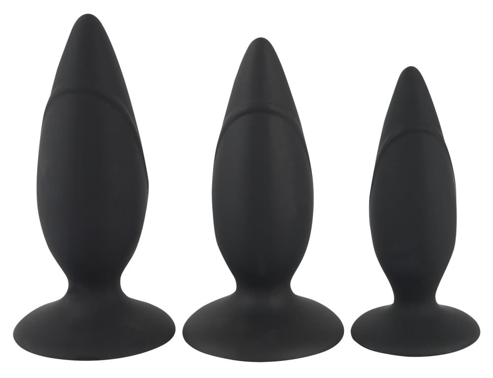 3-delt analplug-sæt - ORION Erotik Shop