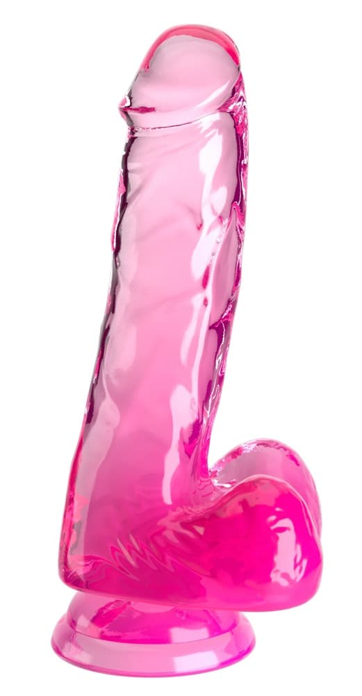 Naturlig dildo "6"-Cock with Balls" med sugefod - ORION Erotik Shop