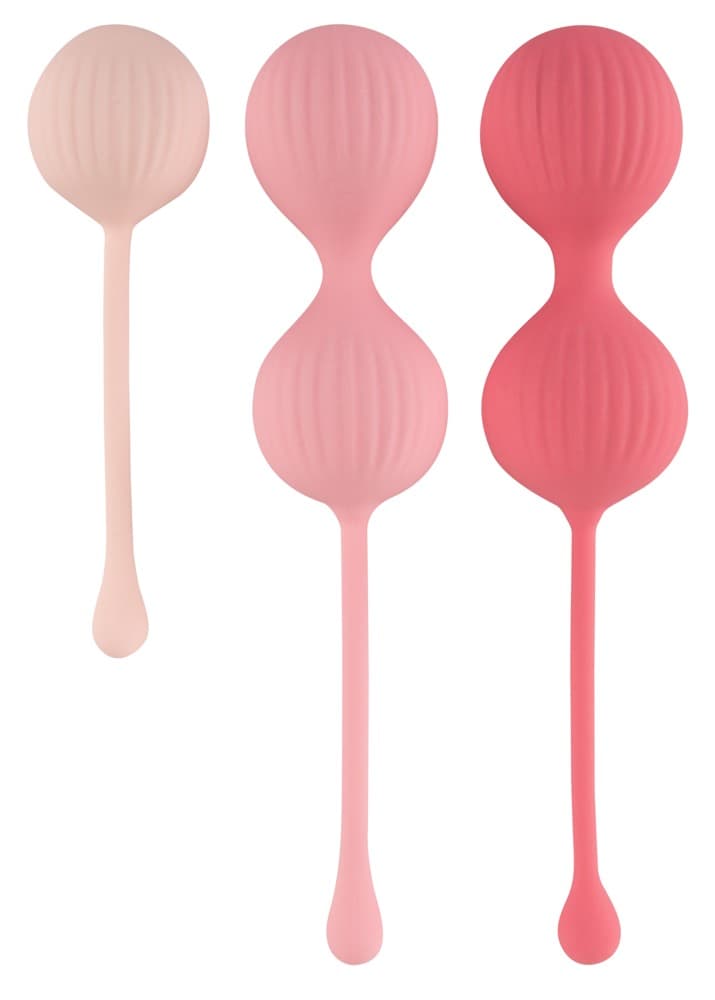 3-delt "Træningssæt med bækkenbundskugler" 64 g, 90 g, 105 g - ORION Erotik Shop