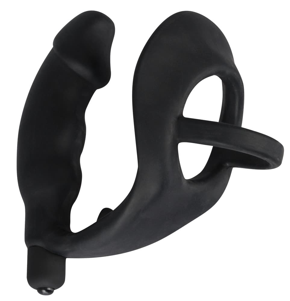 Penisring "Ring & Vibro" med analplug og vibration - ORION Erotik Shop