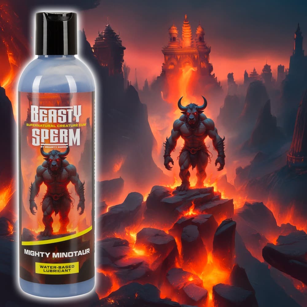 Glidecreme "Beasty Sperm Mighty Minotaur" vandbaseret - ORION Erotik Shop