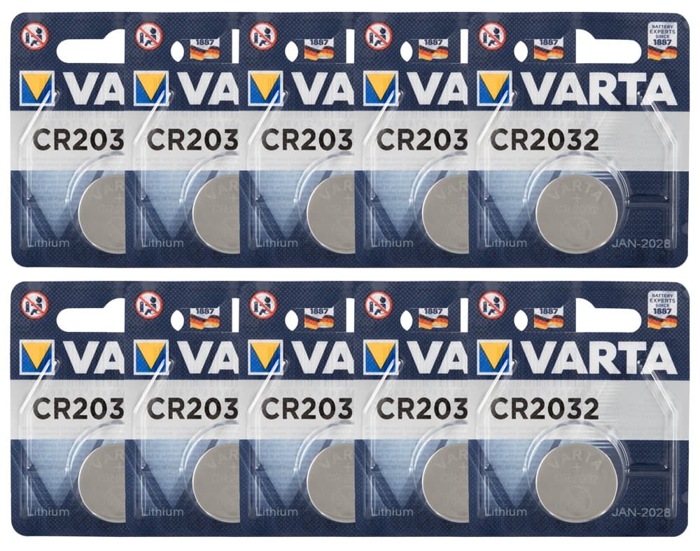 10 x 1er Batteri CR2032 - ORION Erotik Shop