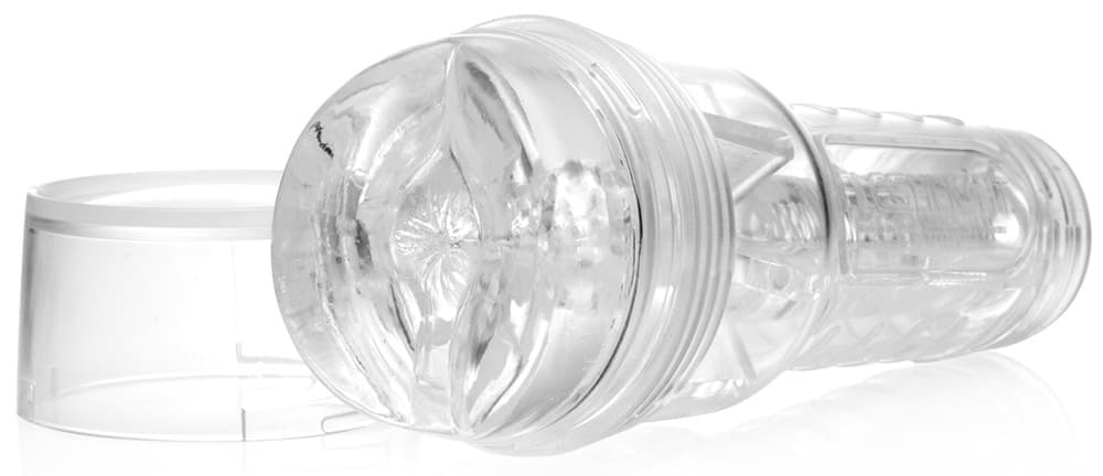 Masturbator "Ice Crystal" med rillet og noppet lystkanal - ORION Erotik Shop
