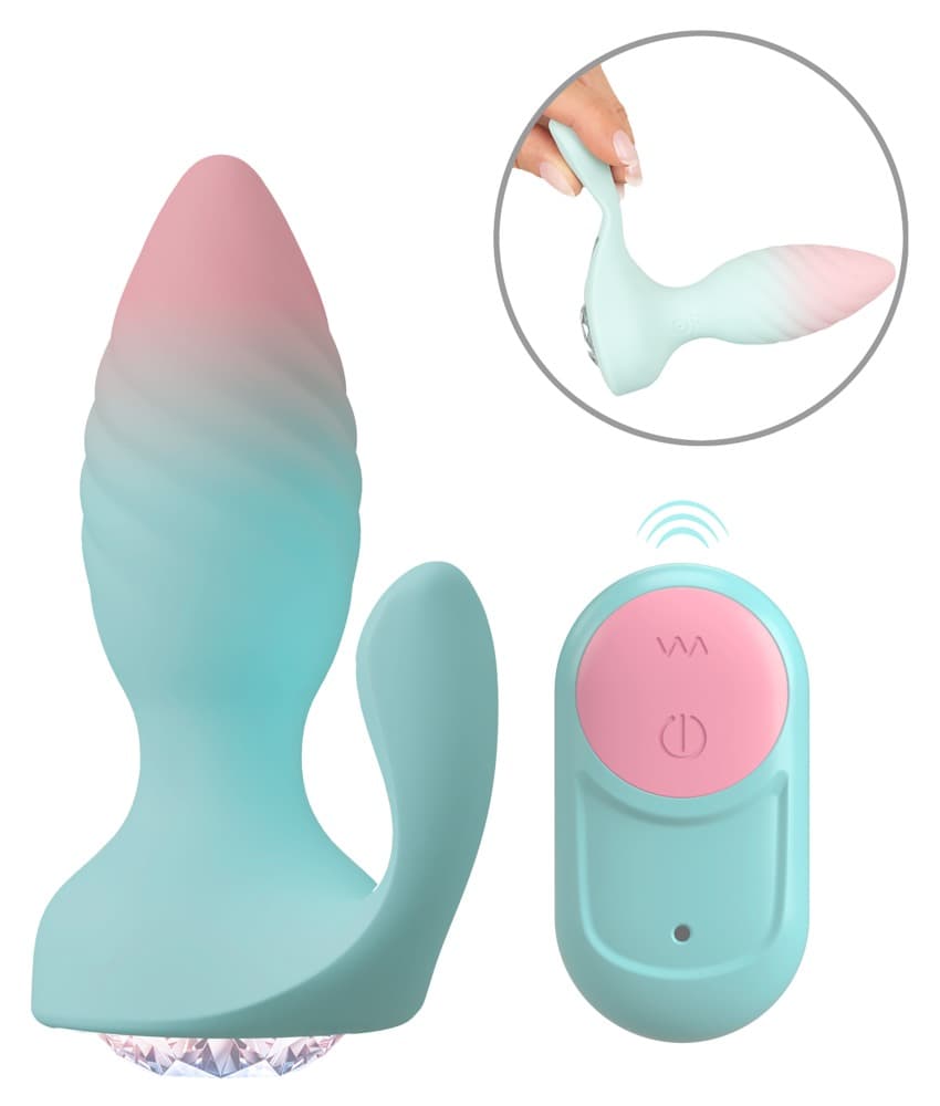 Analvibrator "JUVELA" med fjernbetjening - ORION Erotik Shop
