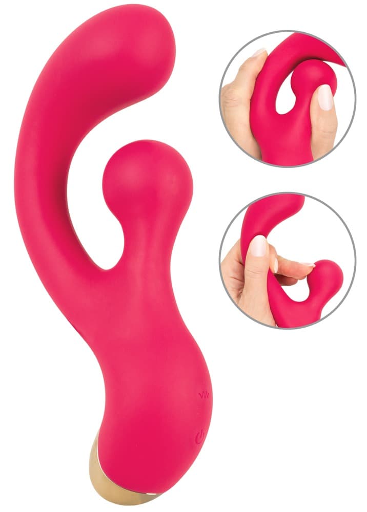 Rabbitvibrator "G-Spot" med roterende klitorisstimulator - ORION Erotik Shop