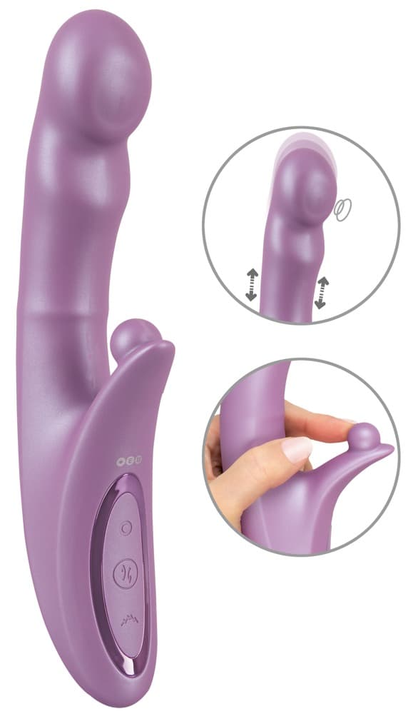 Rabbit Vibrator "be Warming" med pulserende stødfunktion - ORION Erotik Shop