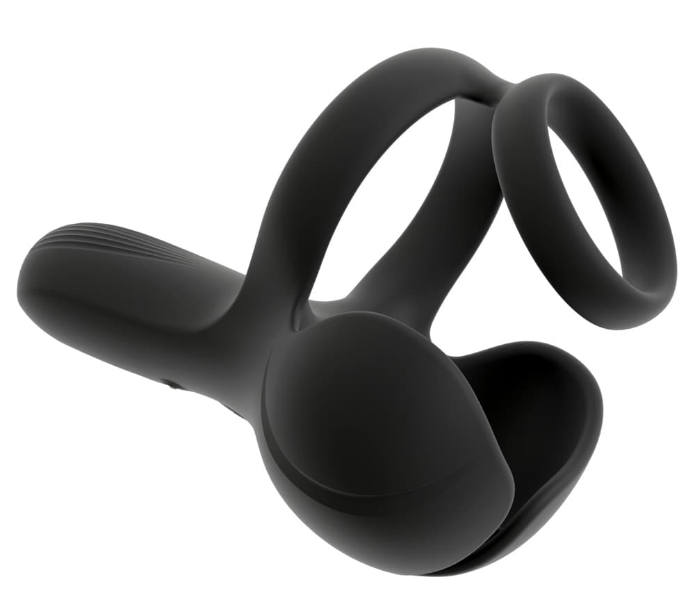 Testikelvibrator med vibrerende perineumstimulator - ORION Erotik Shop