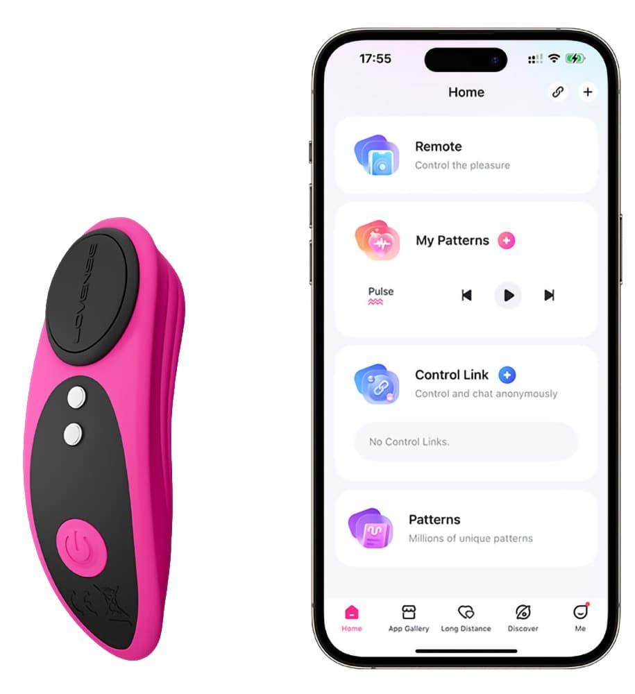 Trussevibrator "Ferri" kan styres via app - ORION Erotik Shop
