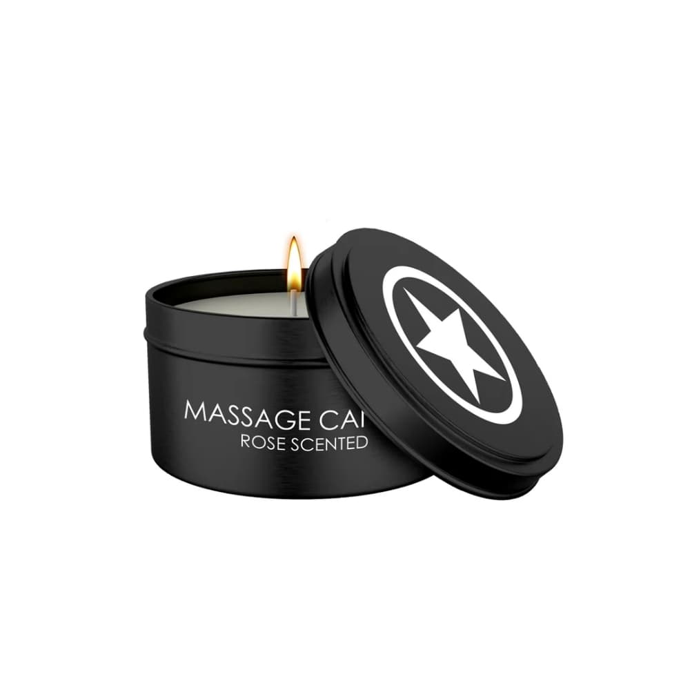 Massagelys - Roseduft - Sexshop.dk