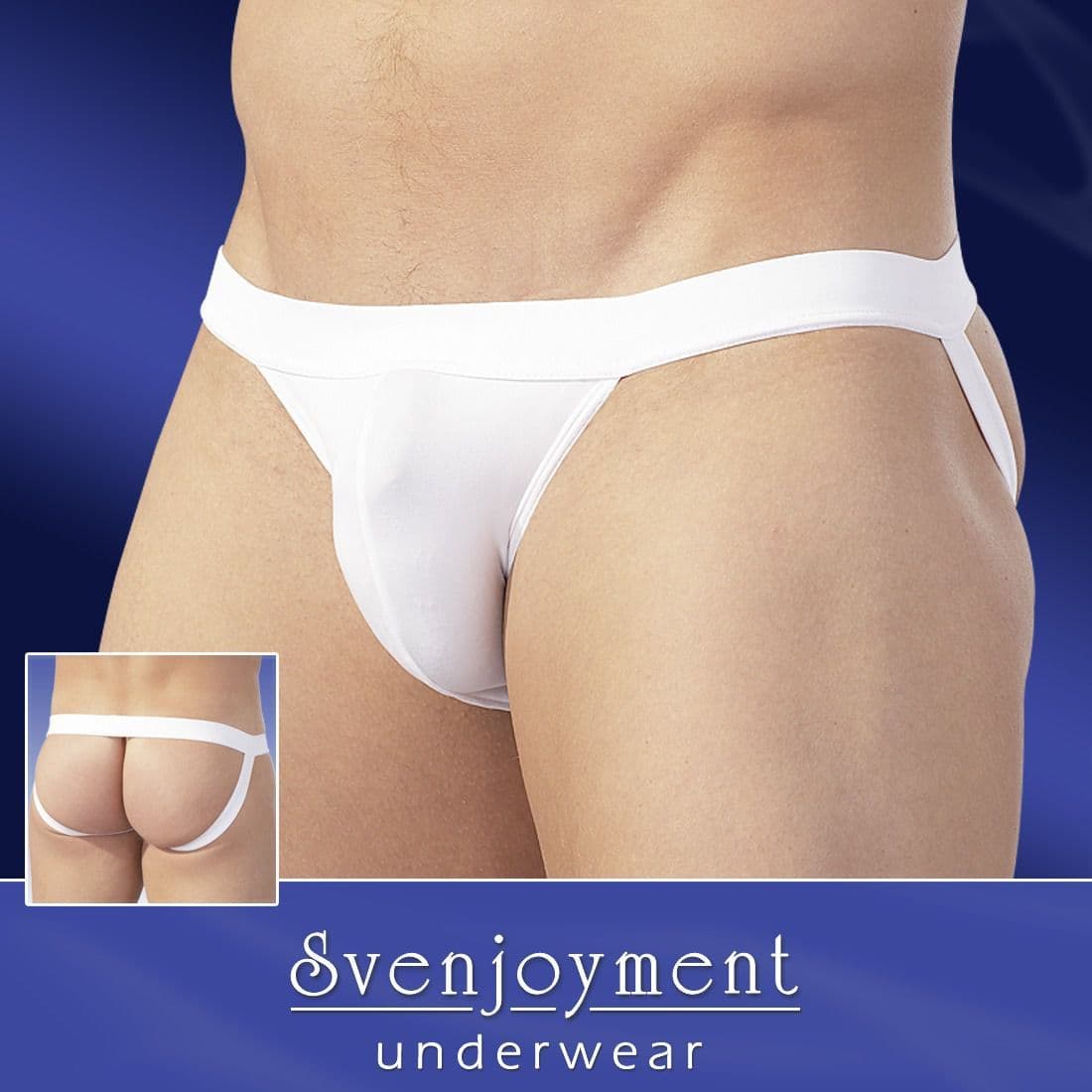 Svenjoyment - Jockstrap Hvid - Sexshop.dk