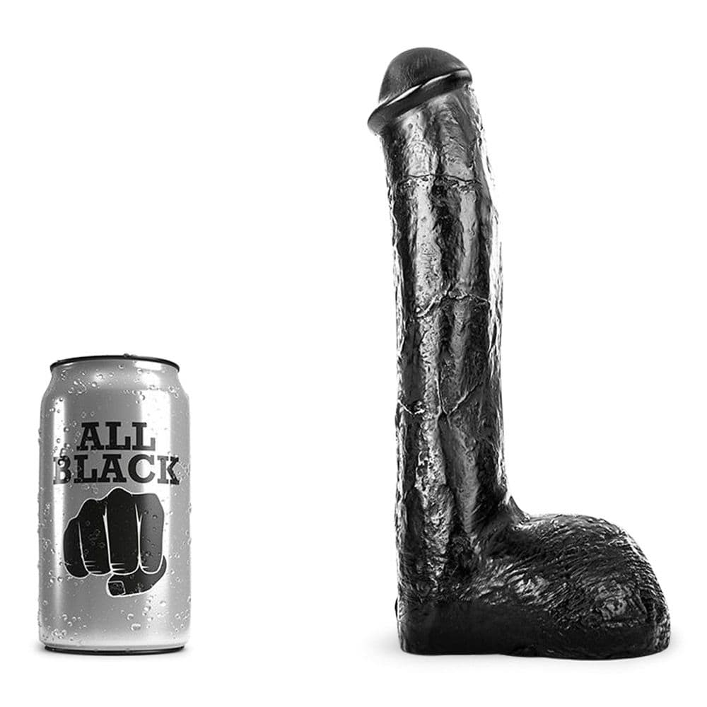 All Black 14 - Realistisk Anal Dildo - Sexshop.dk
