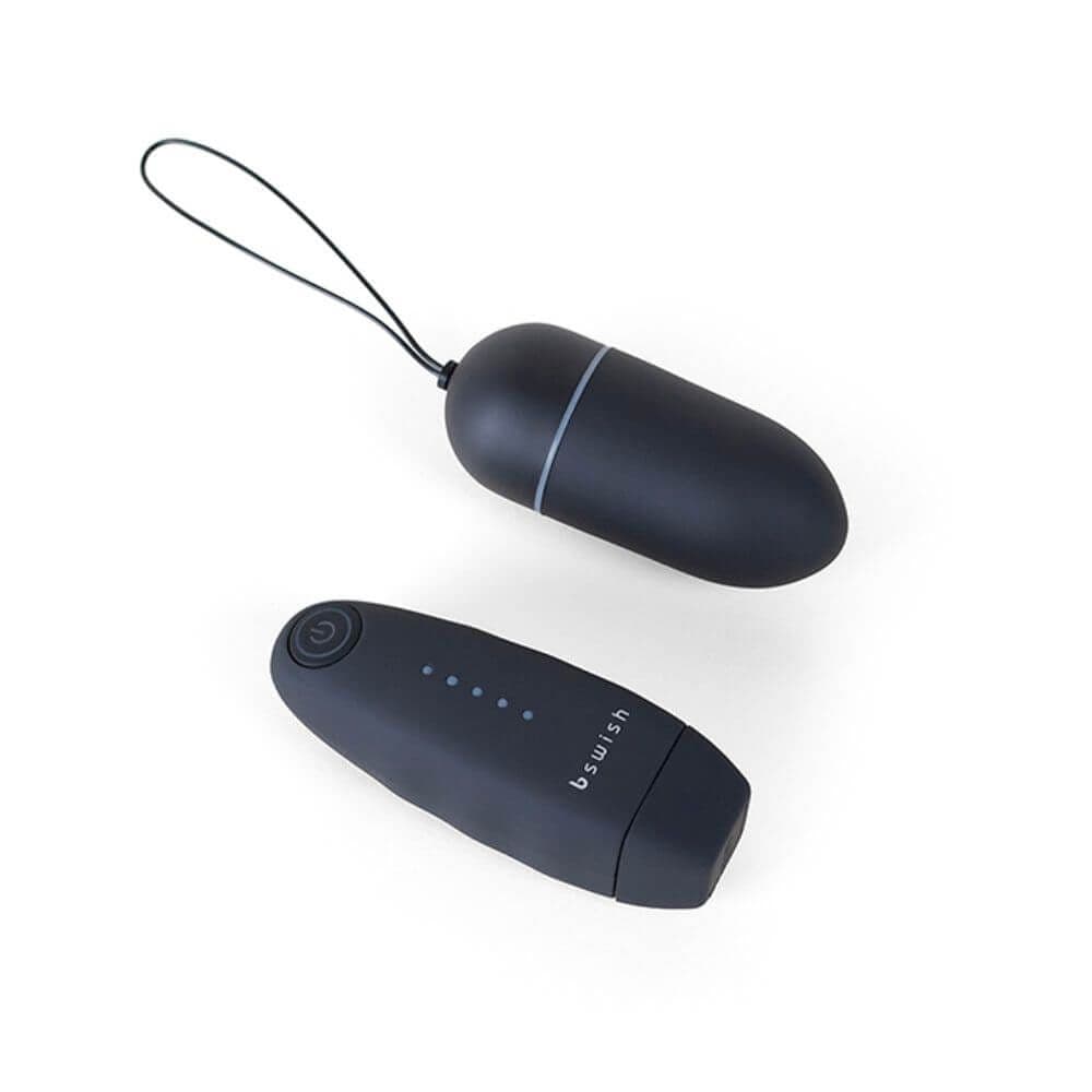 Bswish Bnaughty Unleashed Trådløs Vibrator Æg - Sort - Sexshop.dk