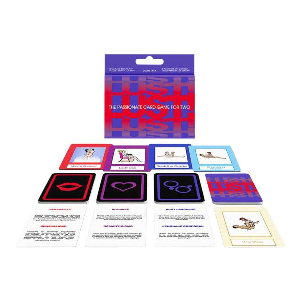 Lust!  -  Sexspil med 100 kort - Sexshop.dk