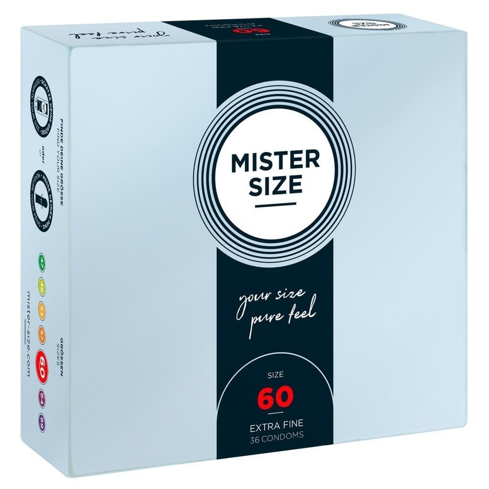 Mister Size 60  -  Kondomer-36stk - Sexshop.dk