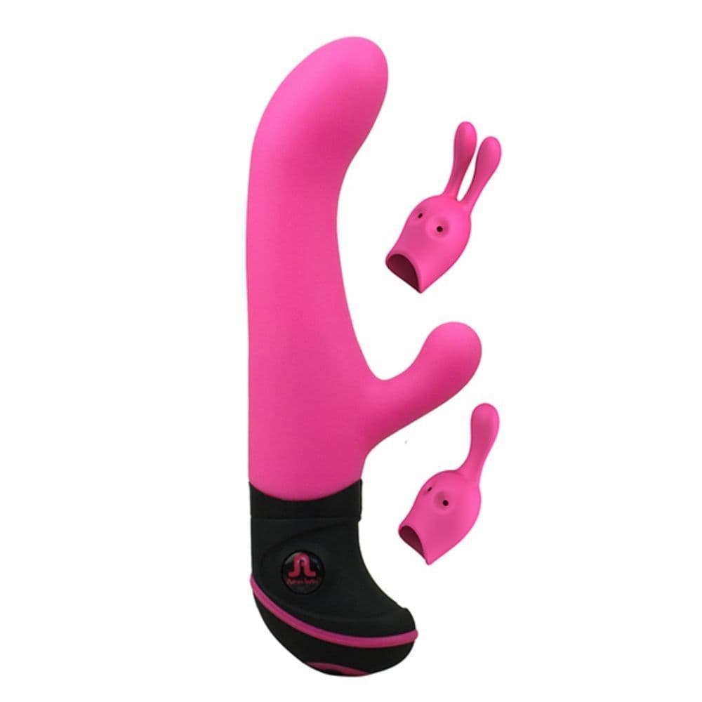 Adrien Lastic  -  Butch Cassidy Rabbit Vibrator m. tilbehør - Sexshop.dk