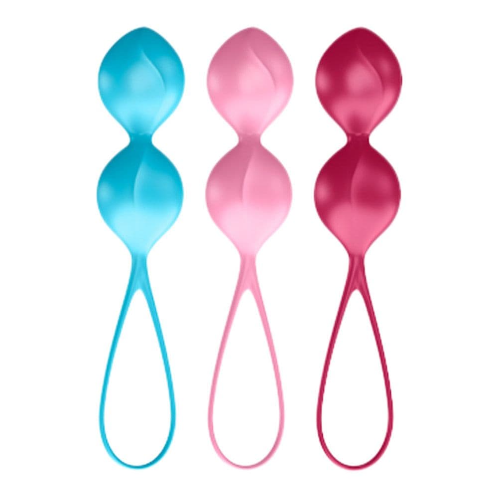 Satisfyer V Balls  -  Bækkenbundskugler  -  Sæt - Sexshop.dk