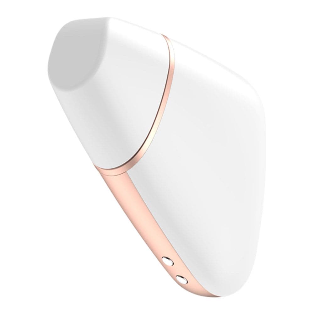 Satisfyer Love Triangle  -  Klitoris Stimulator og Vibrator-Hvid - Sexshop.dk