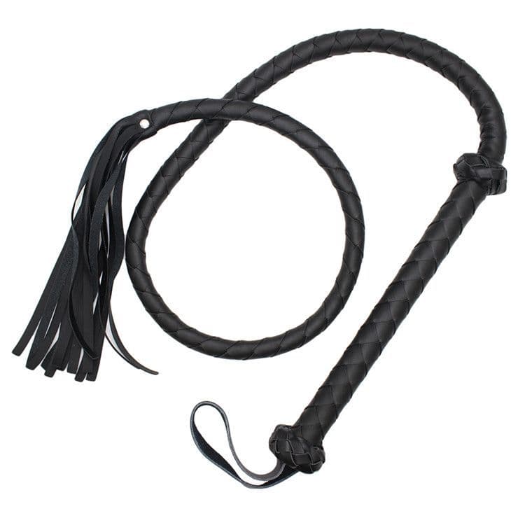 K!nk SM-Pisk i Kunstlæder - 150 cm - Sexshop.dk