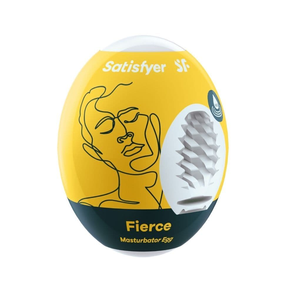 Satisfyer Fierce  -  Masturbator Egg - Sexshop.dk